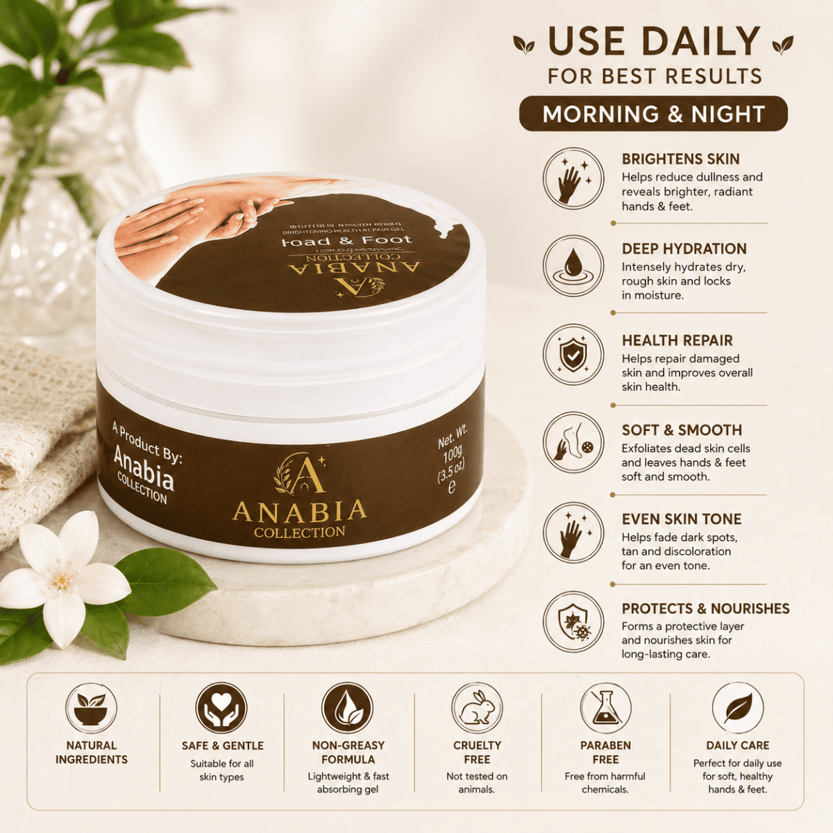Anabia Hand & Foot Cream