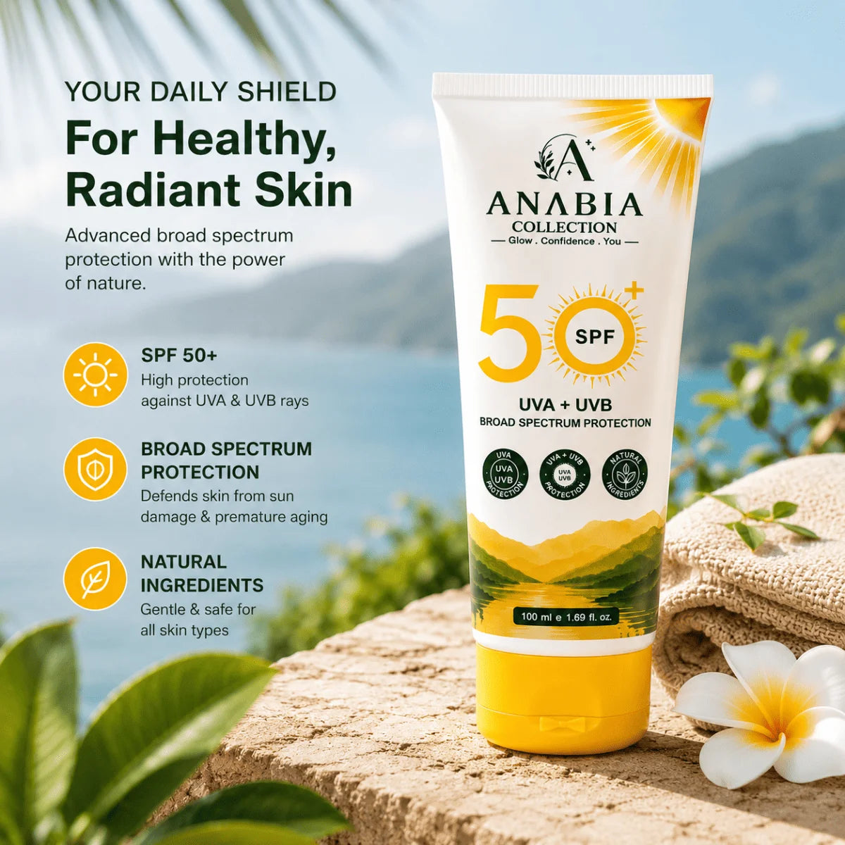 Anabia Sunblock SPF 50+