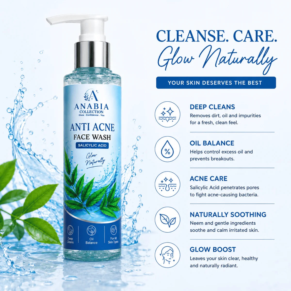 Anabia Anti Acne Face Wash