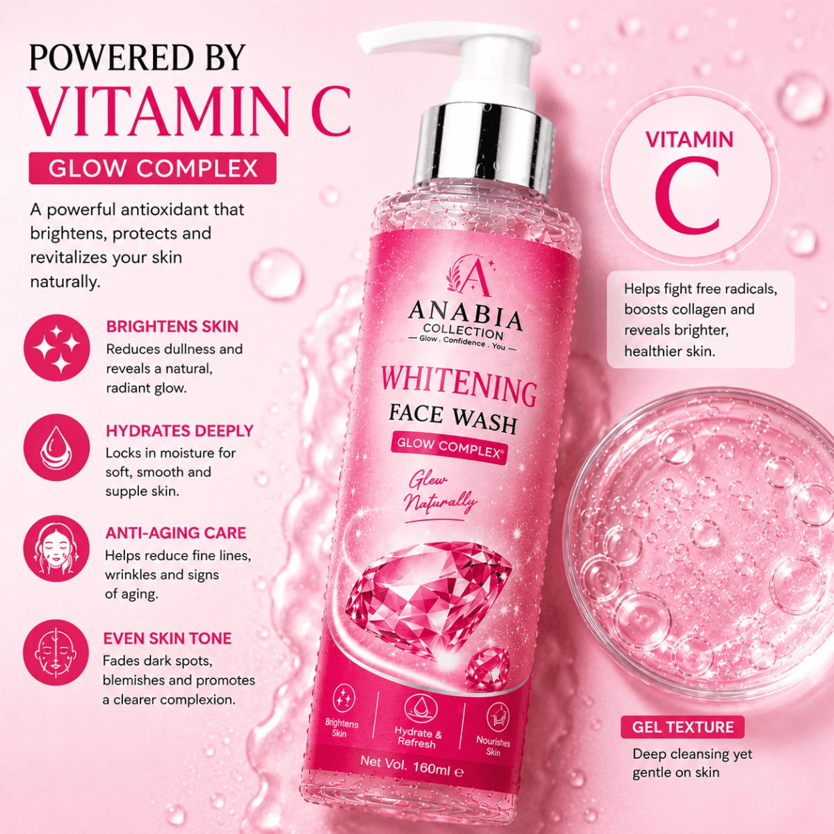 Anabia Whitening Face Wash