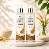 Anabia Rice Face Wash Duo Pack – Natural Glow & Brightening Formula